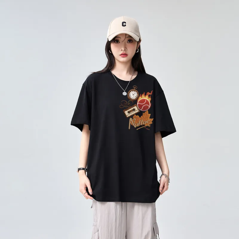 Cotton shopping T Shirts Unisex-3
