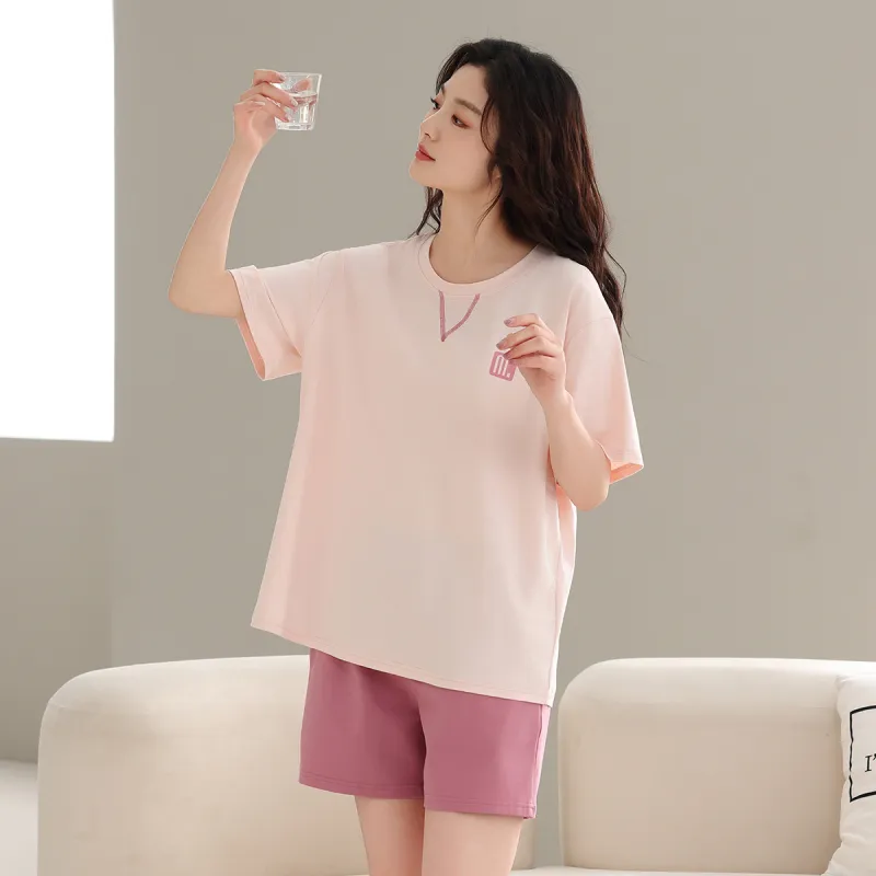 Cotton Shopping Pajama Set Women's-4