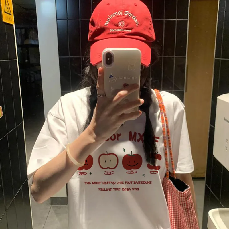 Cotton Shopping T Shirt Women's-4