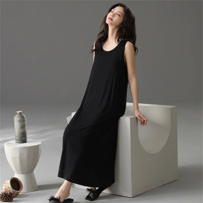 Cotton Shopping Nightgown Women's-4