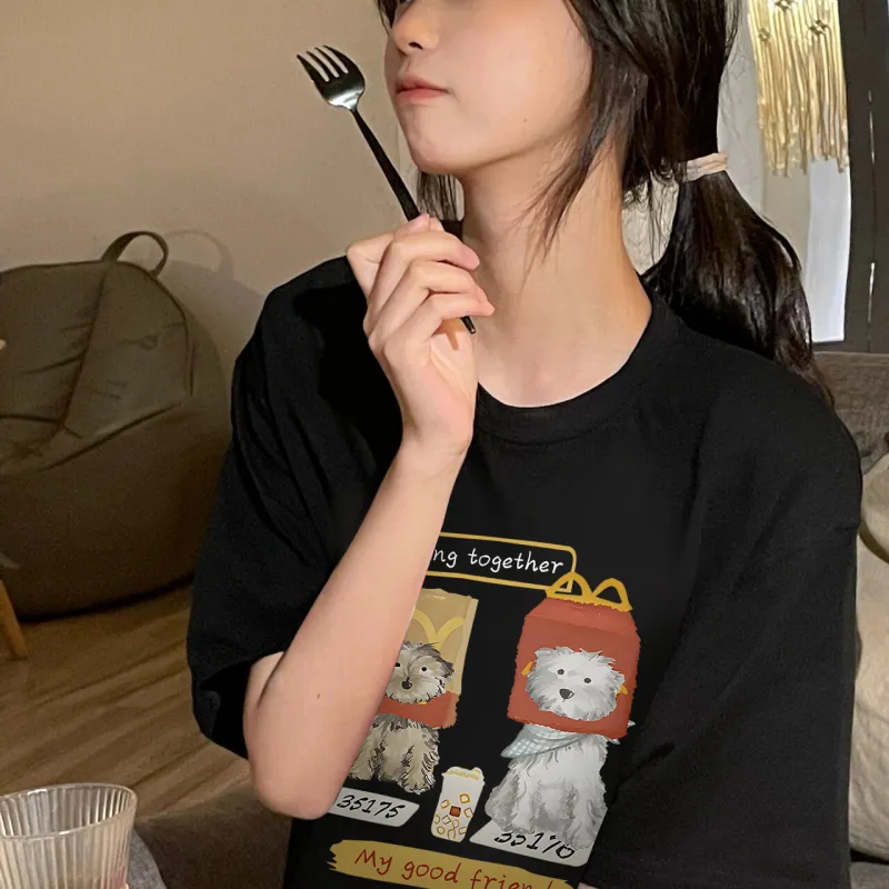 Cotton Shopping T Shirt Women's-5
