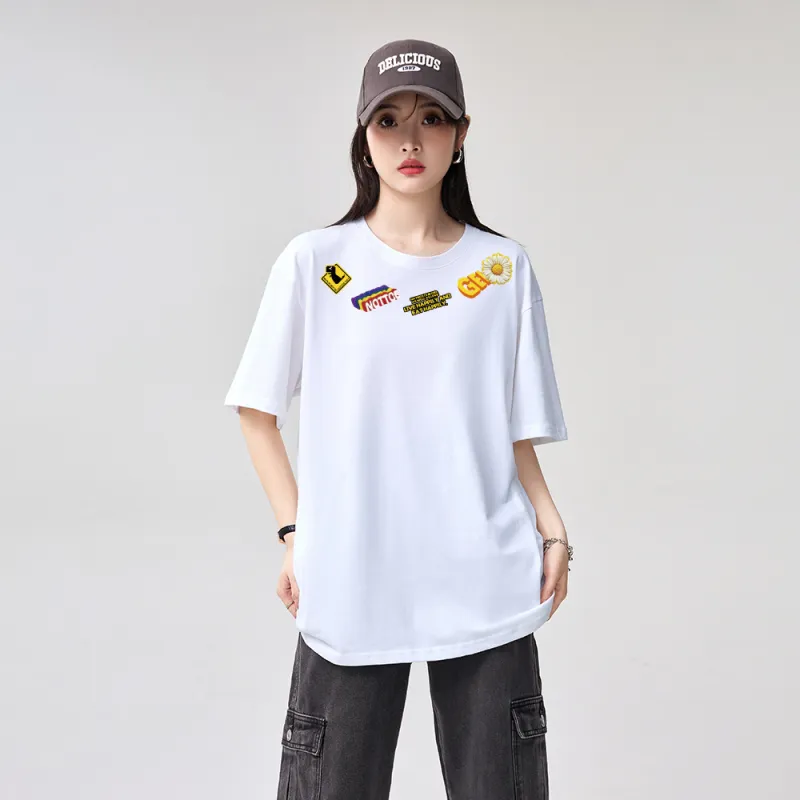 Cotton shopping T Shirts Unisex-6