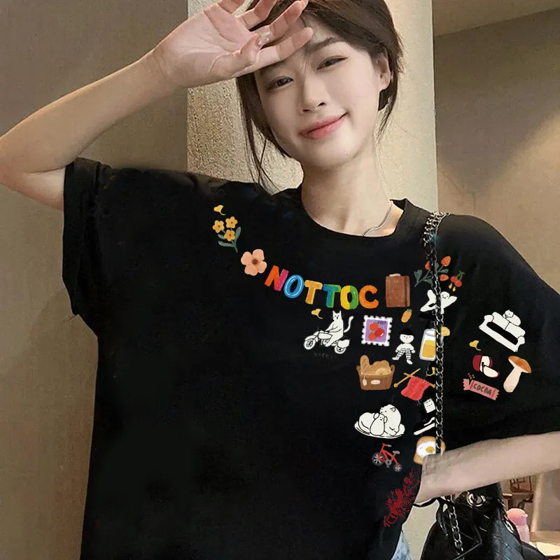 Cotton shopping T Shirts Unisex-3