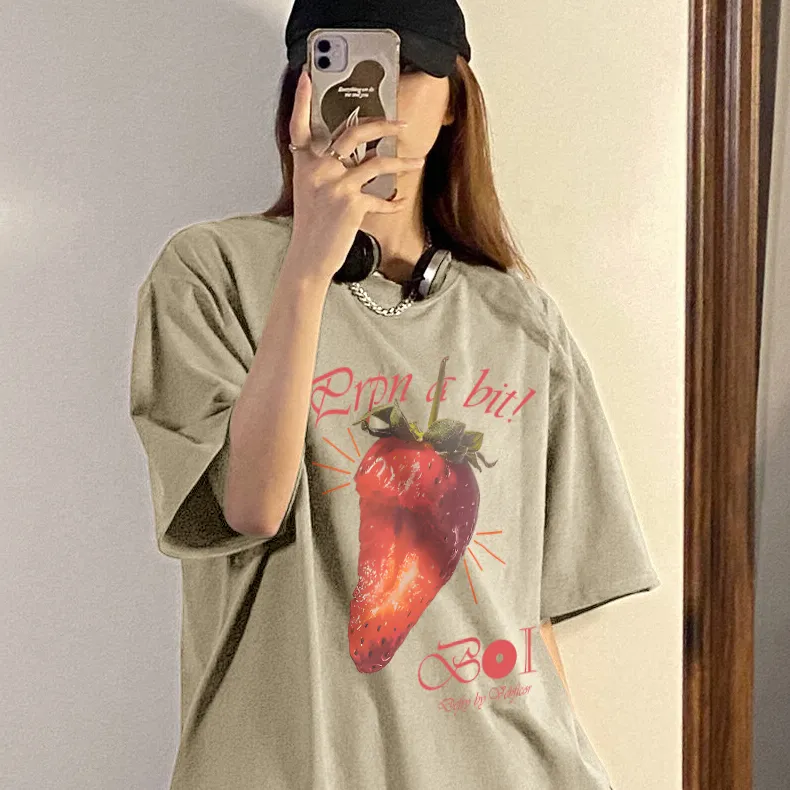 Cotton Shopping T Shirt Women's-3