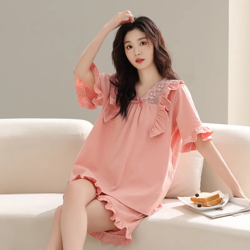 Cotton Shopping Pajama Set Women's-1
