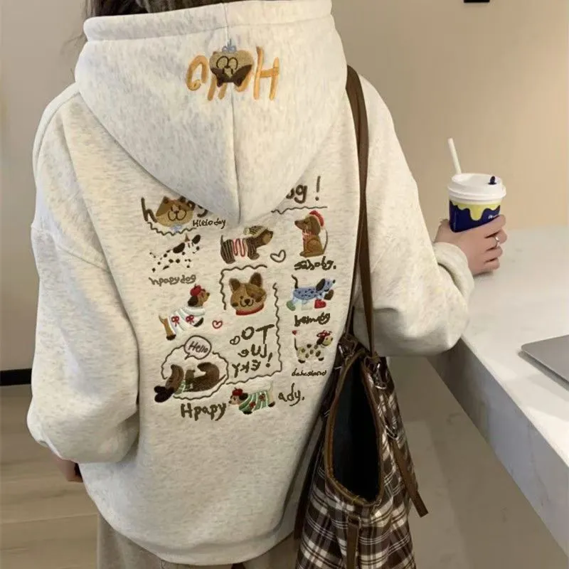 Cotton Shopping Sweatshirt Women's-5