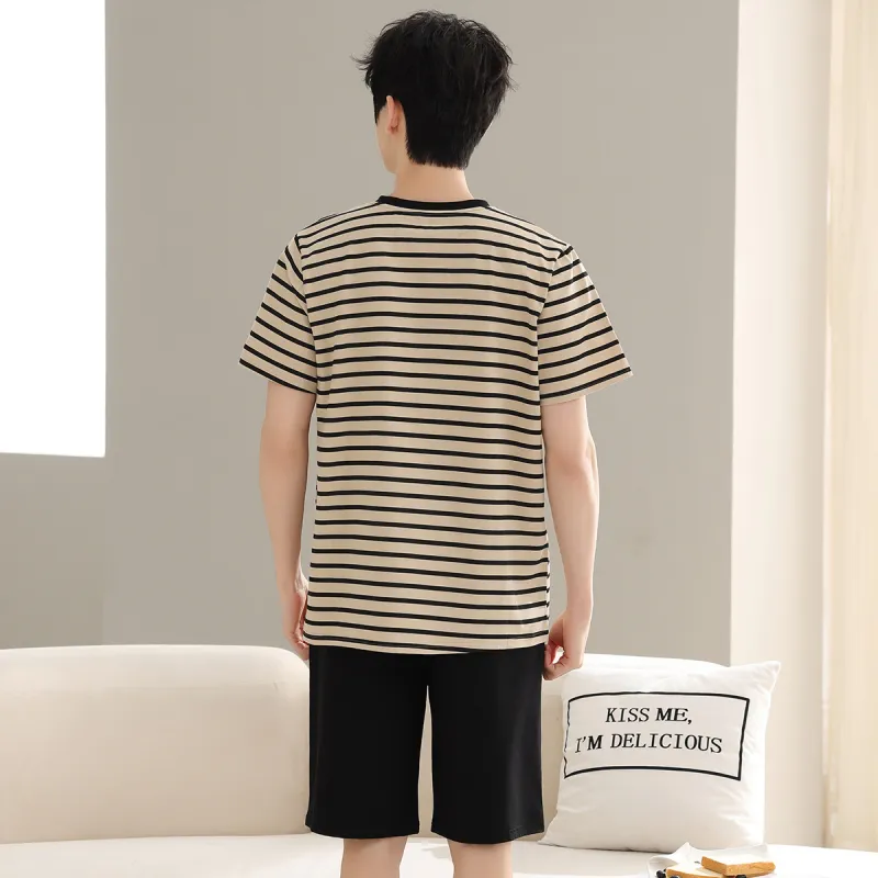 Cotton Shopping Pajama Set Men's-6