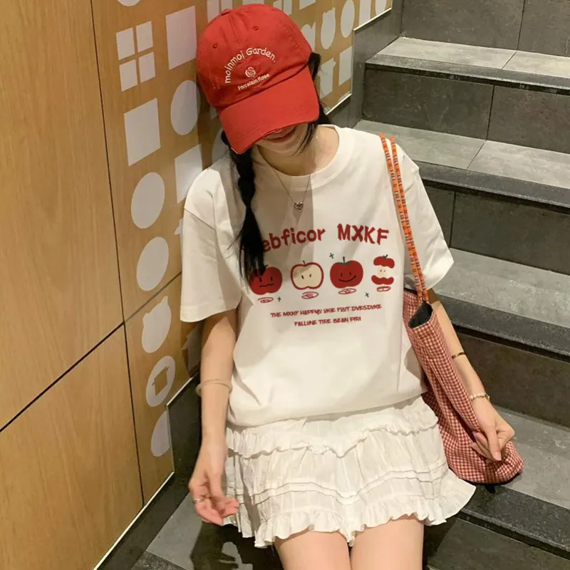 Cotton Shopping T Shirt Women's-5