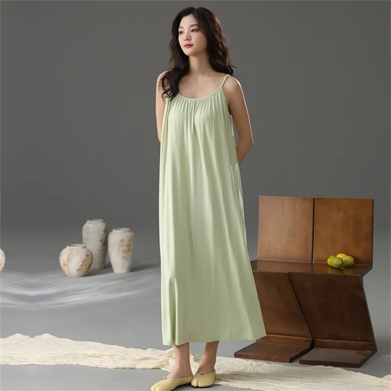 Cotton Shopping Nightgown Women's-11
