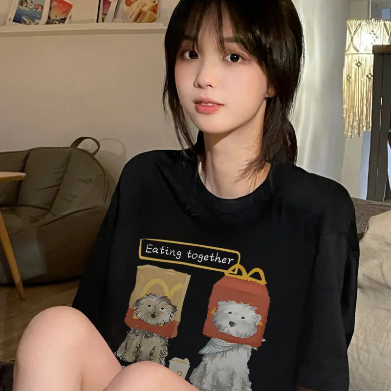 Cotton Shopping T Shirt Women's-4