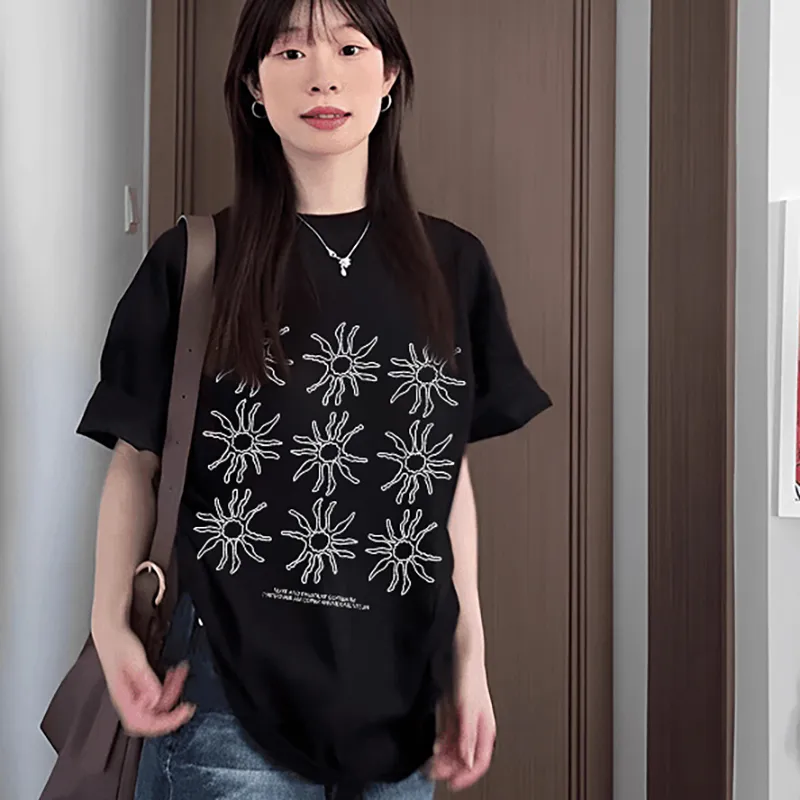 Cotton Shopping T Shirt Women's-4