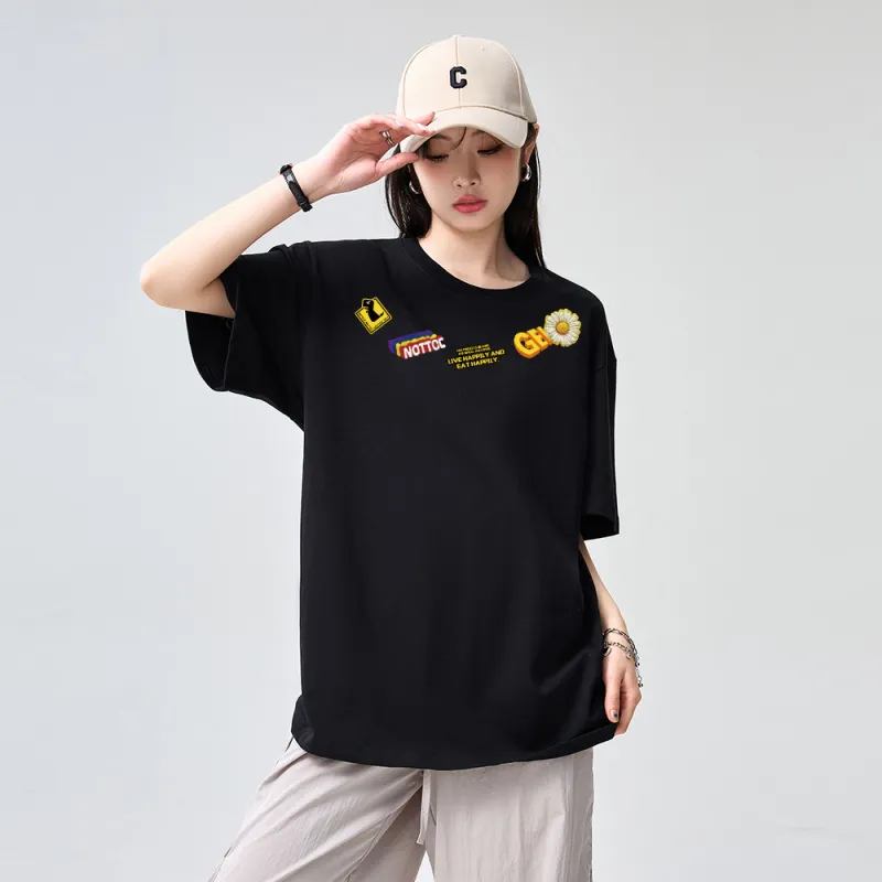 Cotton shopping T Shirts Unisex-11