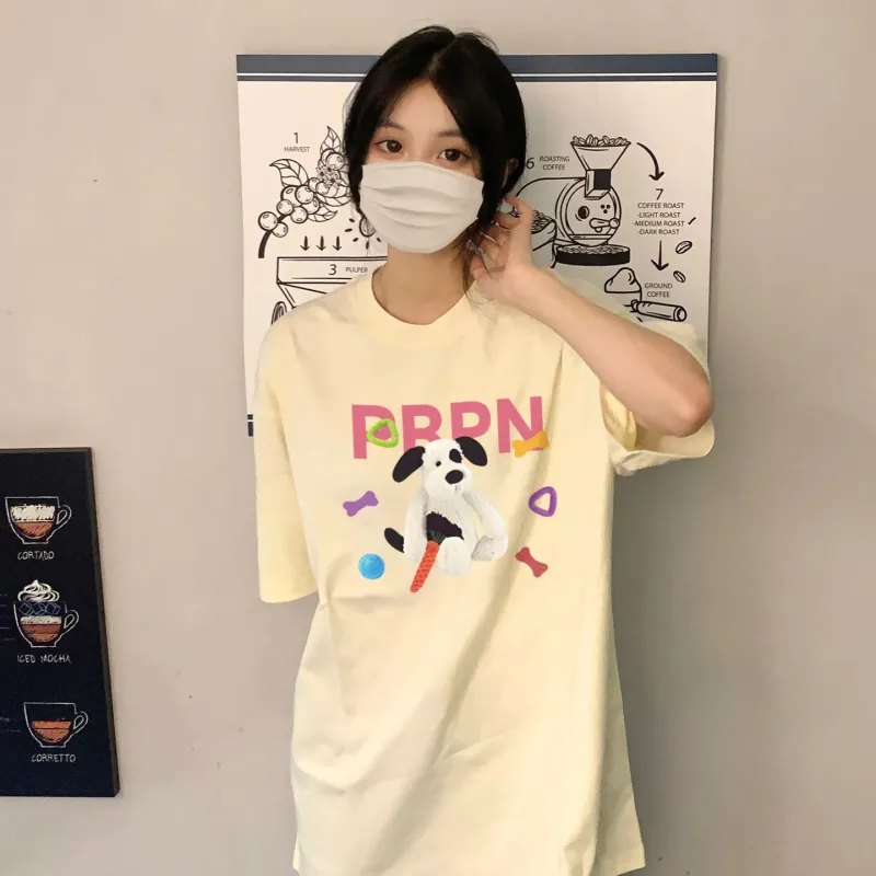 Cotton Shopping T Shirt Women's-3