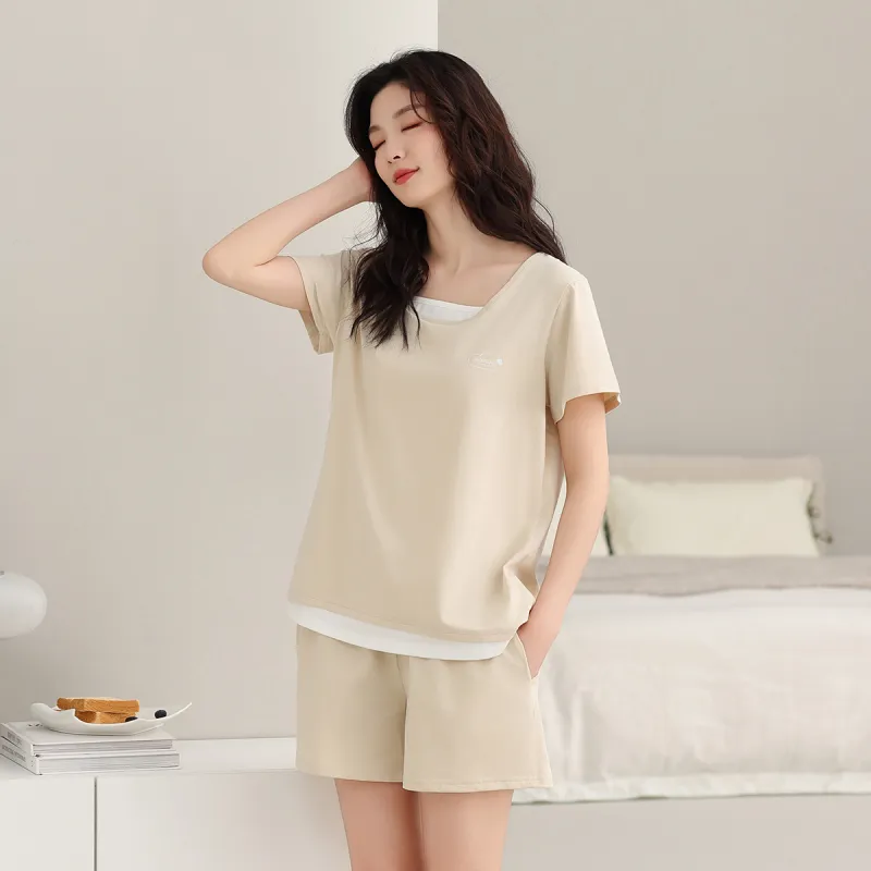 Cotton Shopping Pajama Set Women's-4
