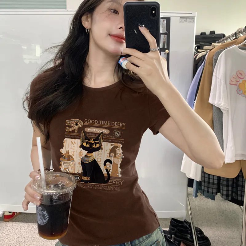 Cotton Shopping T Shirt Women's-3