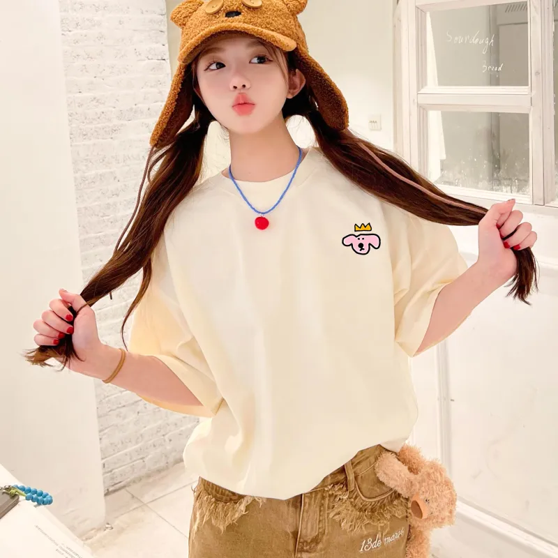 Cotton shopping T Shirts Women's-5