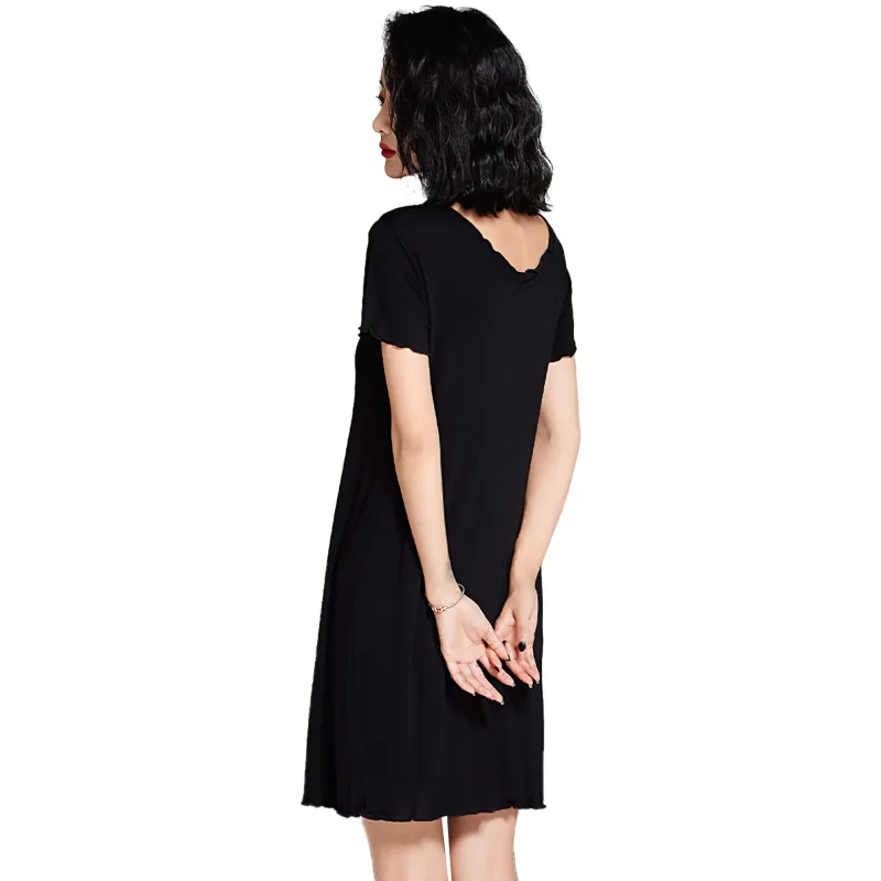 Cotton Shopping Nightgown Women's-1