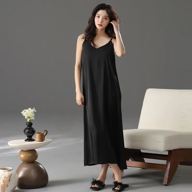 Cotton Shopping Nightgown Women's-5