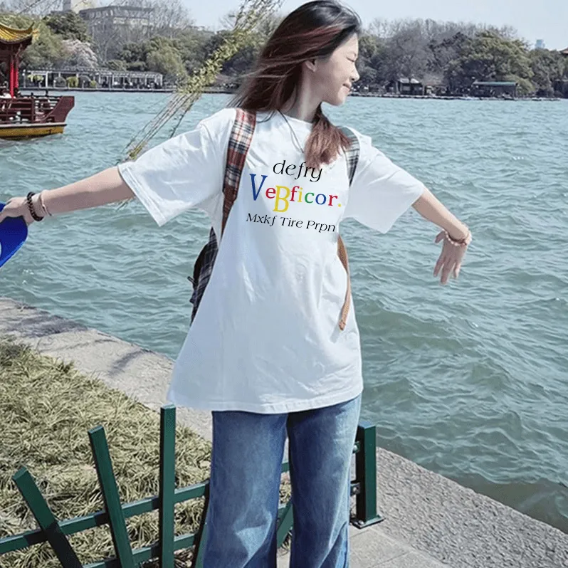 Cotton Shopping T Shirt Women's-5
