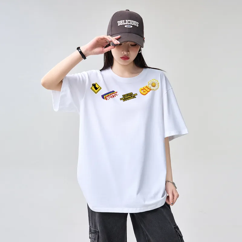 Cotton shopping T Shirts Unisex-5