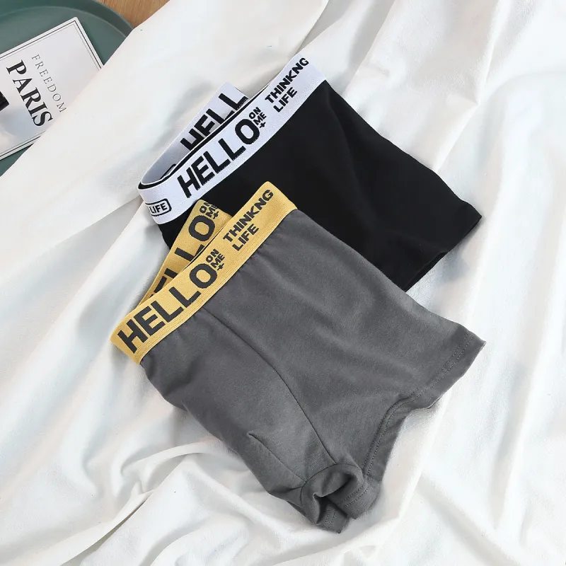 Cotton Shopping Underpants Men's 4 Pack-5