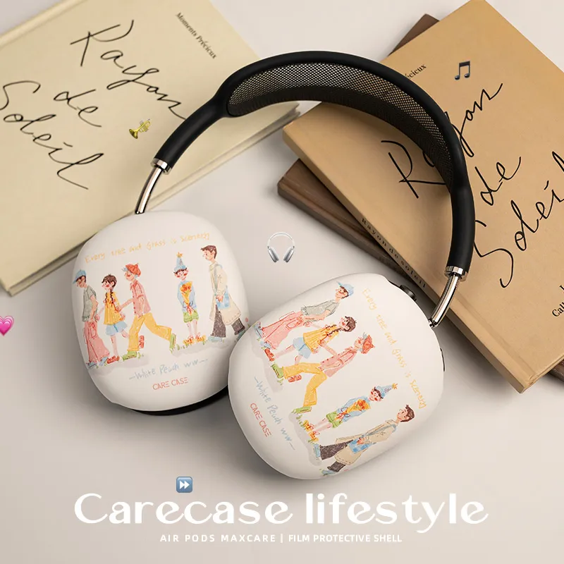 CARECASE Compatibility Apple AirPods Max Felin Headphone Case With Bluetooth Over Ear Headphones Case-15