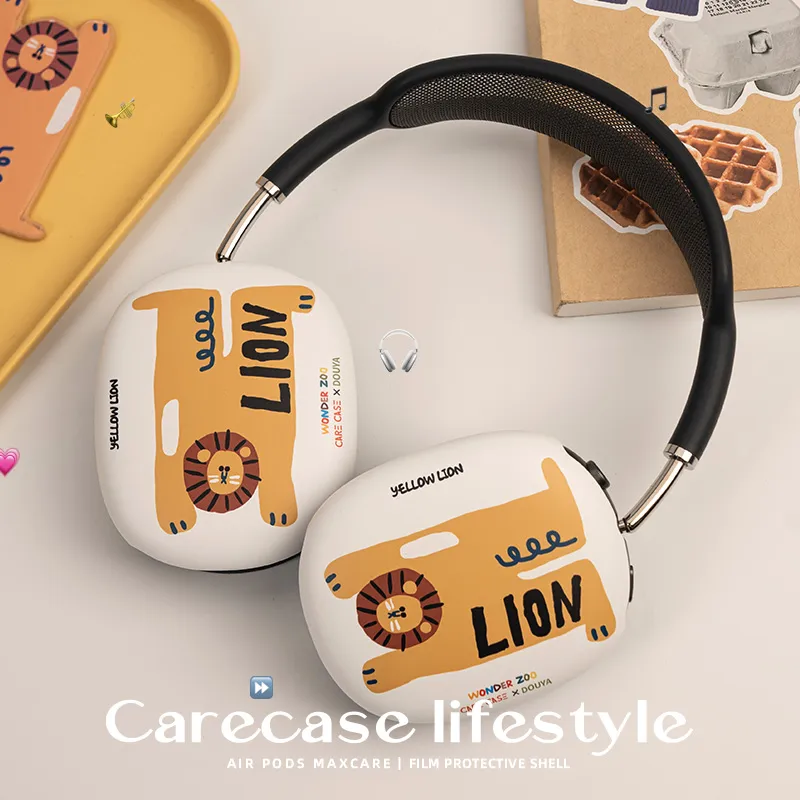 CARECASE Compatibility Apple AirPods Max Felin Headphone Case With Bluetooth Over Ear Headphones Case-5