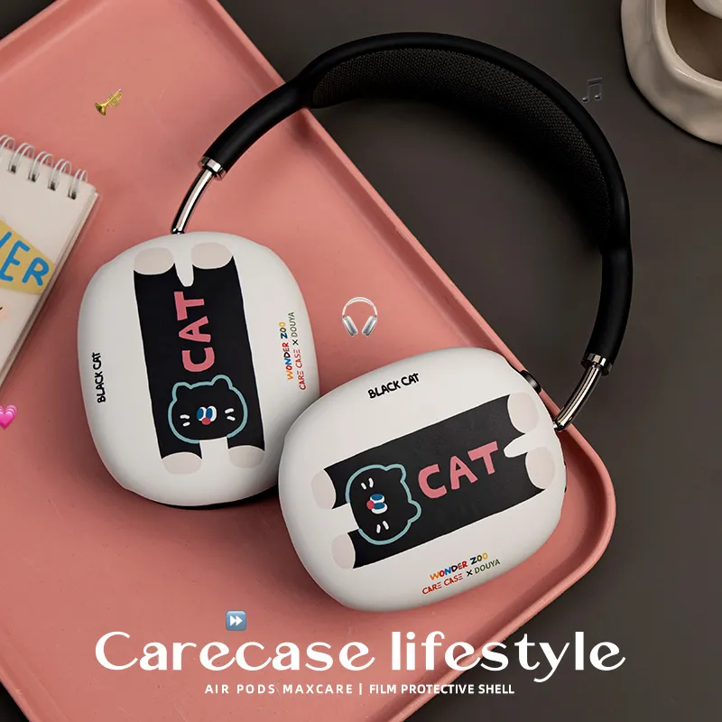 CARECASE Compatibility Apple AirPods Max Felin Headphone Case With Bluetooth Over Ear Headphones Case-7
