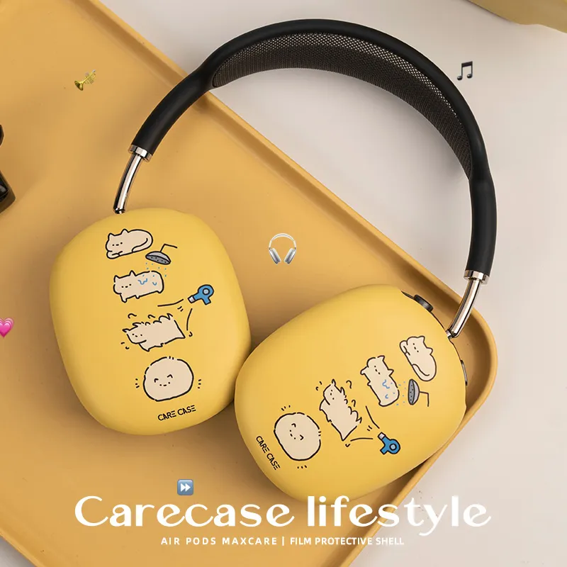 CARECASE Compatibility Apple AirPods Max Felin Headphone Case With Bluetooth Over Ear Headphones Case-1