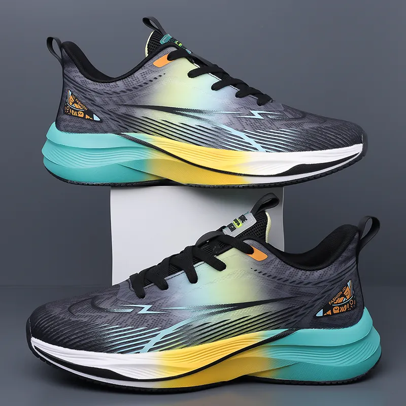 Jerden Smith Shock Absorbers Slip Resistant Breathable Low Top Casual Training Running Shoes Men's-8