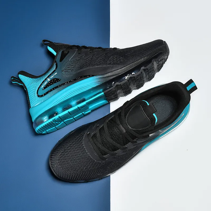 Jerden Smith Breathable Low-Top Full-Length Air Cushion Casual Running Shoes Men's-4
