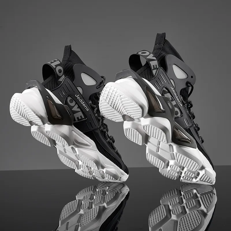Jerden Smith Shock Absorbing Sweat Absorbing Support, Wear Resistant, Breathable, Non Slip Low Top Casual Shoes Men's-39