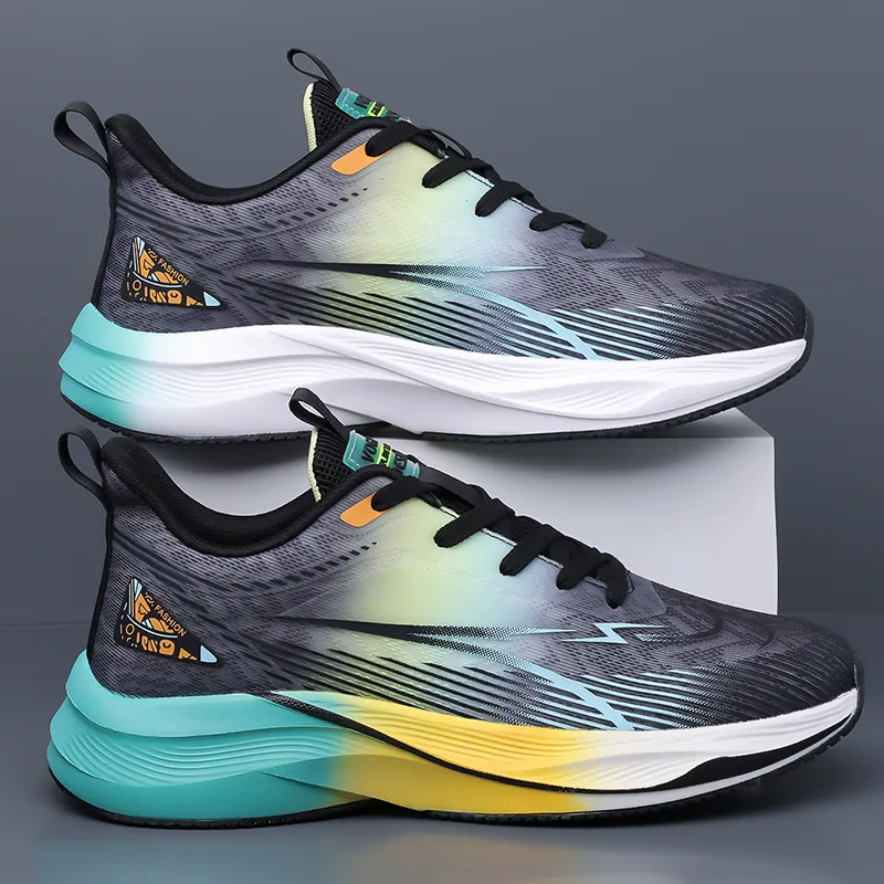 Jerden Smith Shock Absorbers Slip Resistant Breathable Low Top Casual Training Running Shoes Men's-7