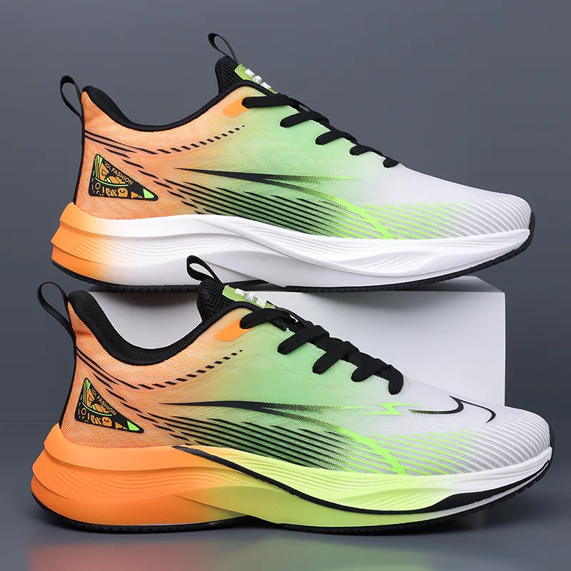 Jerden Smith Shock Absorbers Slip Resistant Breathable Low Top Casual Training Running Shoes Men's-4