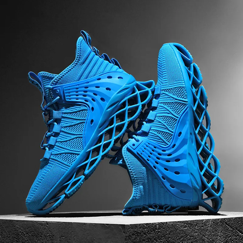 Jerden Smith Shock Absorbers With Slip Resistant And Abrasion Resistant Properties High Top Casual Shoes Men's-14