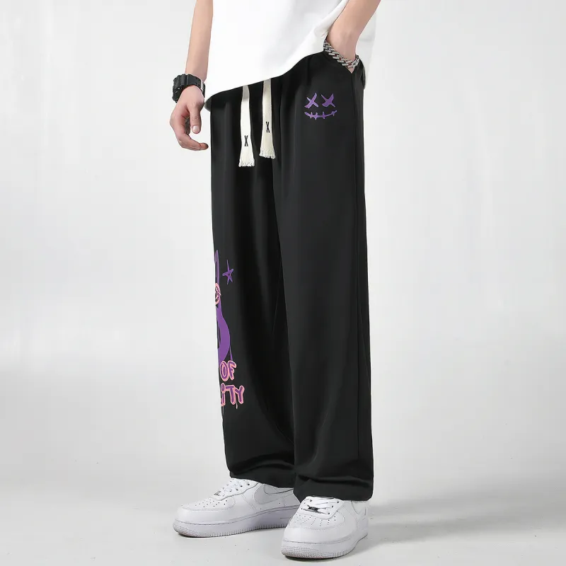 CULT OF INDIVIDUALITY Casual Pants Unisex Black-4