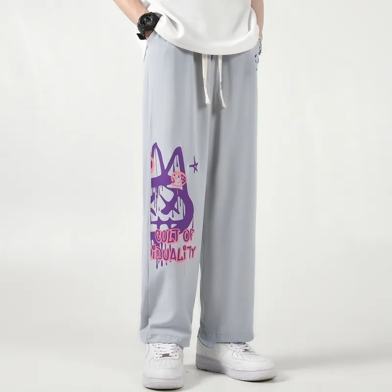 CULT OF INDIVIDUALITY Casual Pants Unisex Black-9
