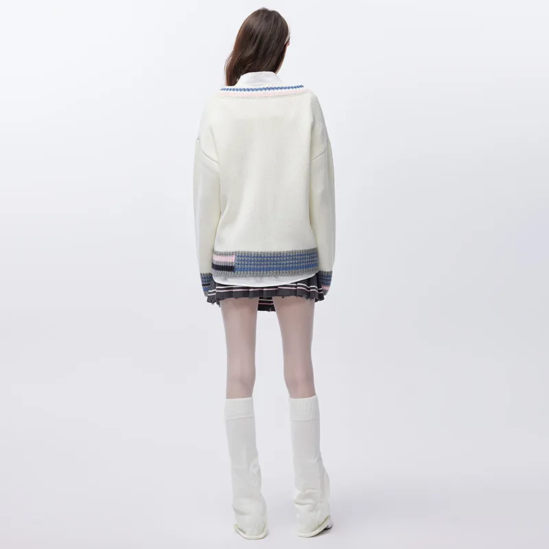 Valeria Obbaco Sweaters Women's White-2