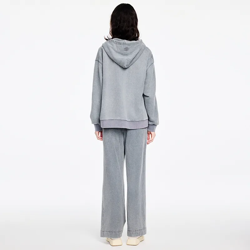 Valeria Obbaco Casual Pants Unisex Gray-2