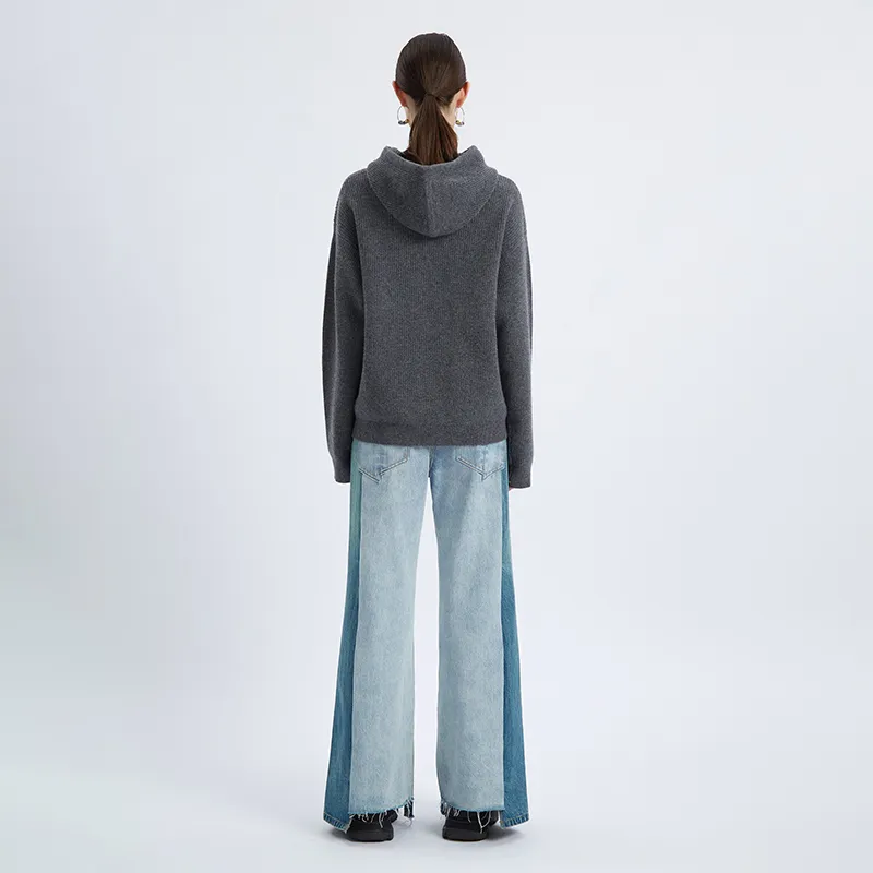 Valeria Obbaco Sweaters Women's Gray-2