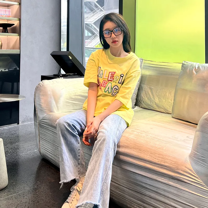 Valeria Obbaco T Shirt Unisex Neon Yellow-5
