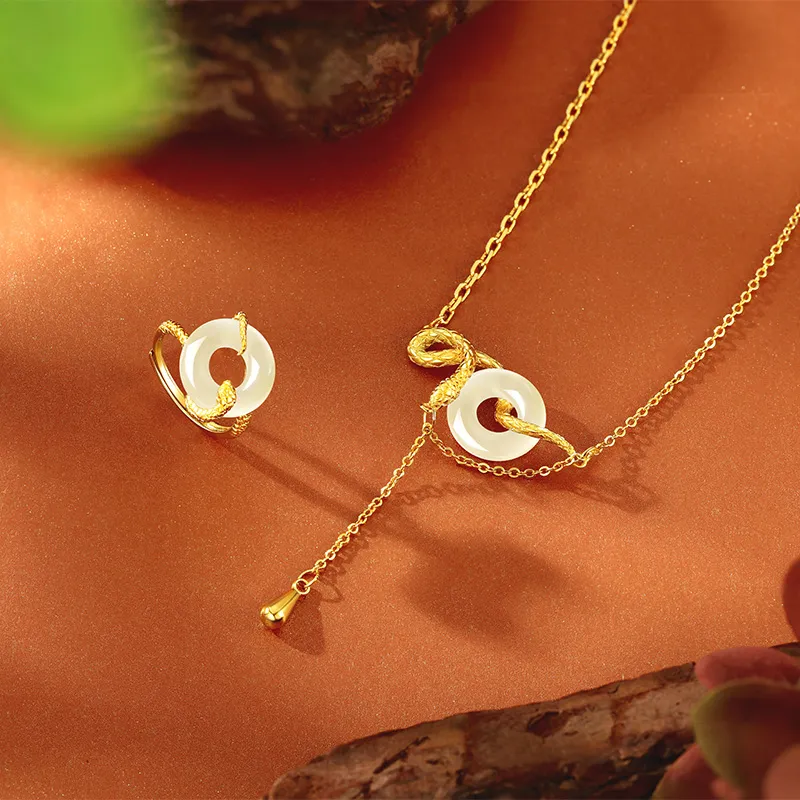 KOREET Chalcedony Necklace Love Confession Birthday Women's-3