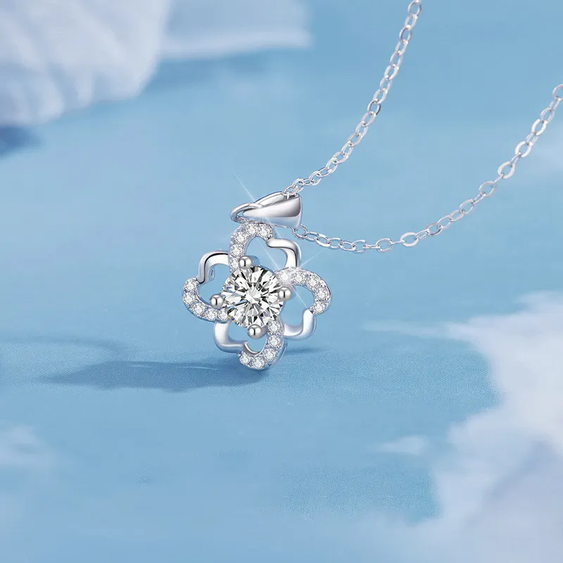 KOREET Sterling Silver Love Confession Anniversary Gift Necklace Women's-3