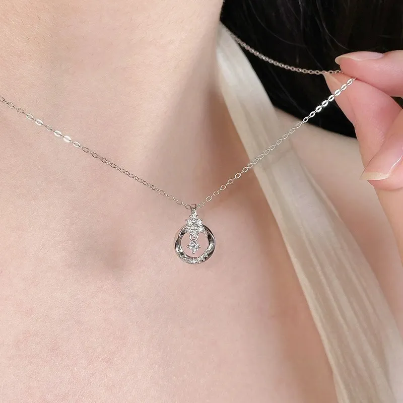 KOREET Sterling Silver Love Confession Necklace Women's-3