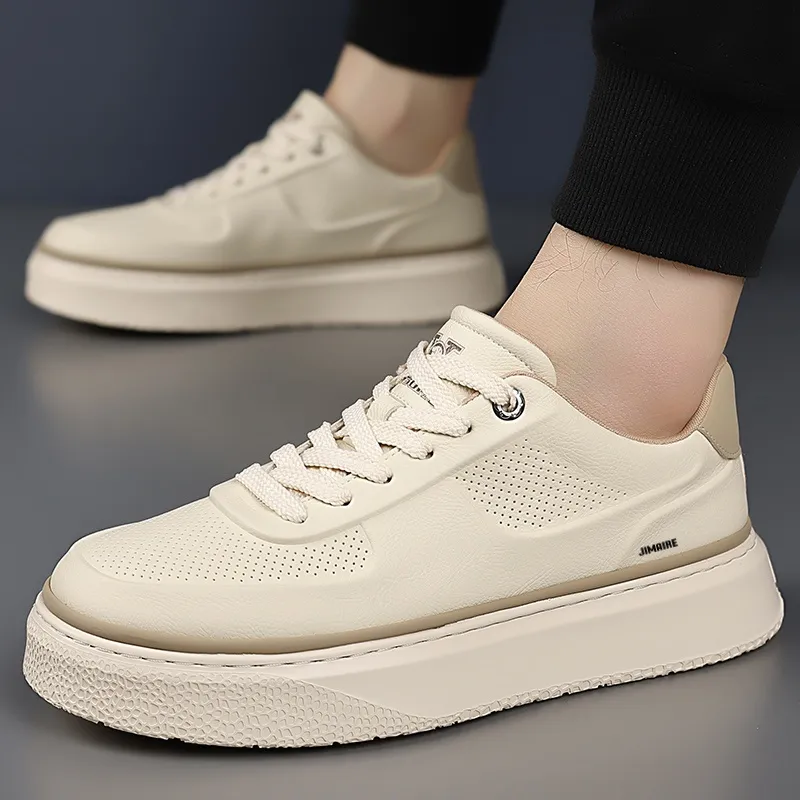 King Jinmai Slip Resistant Cushioning Abrasion Resistant Lightweight Breathable Low Top Skateboard Shoes Men's-4