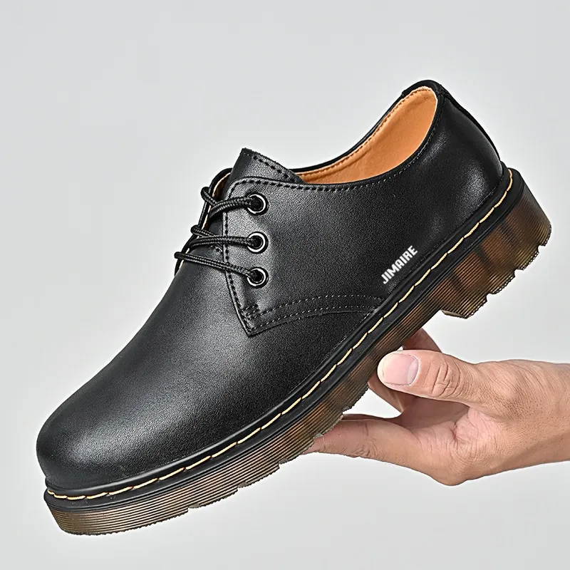 King Jinmai Low-Top Casual Shoes Unisex Black-1