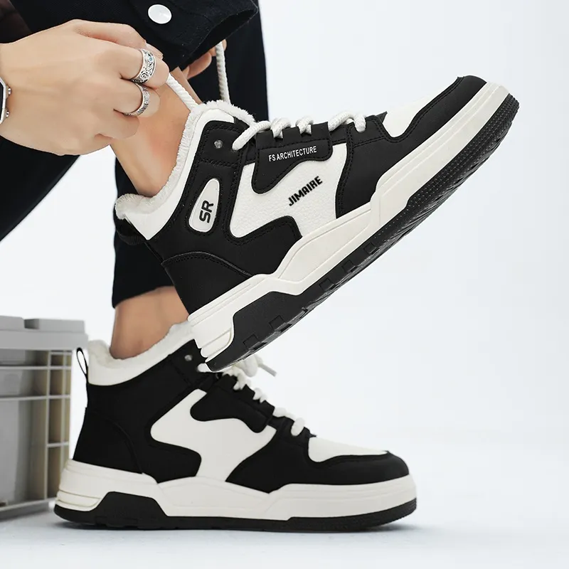 King Jinmai High Top Skateboard Shoes Men's-3