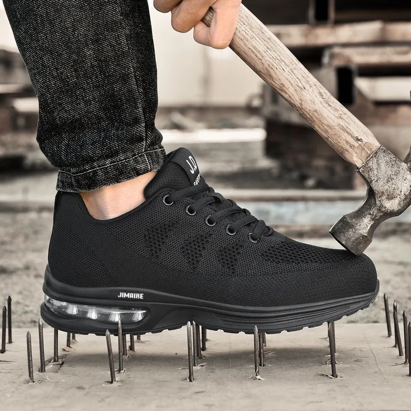 King Jinmai Slip Resistant Breathable Low Top Casual Shoes Unisex-11