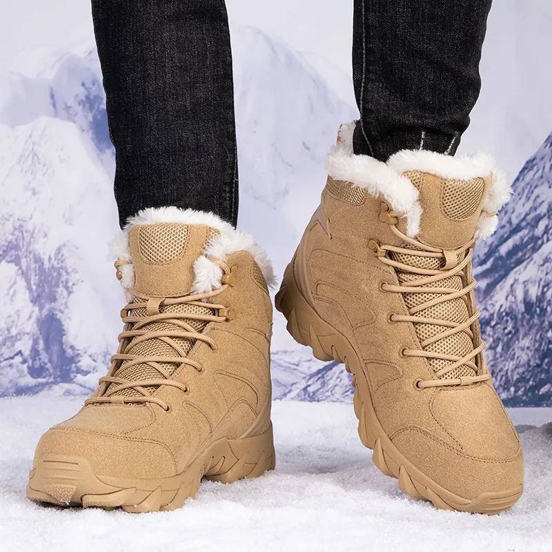 King Jinmai Warm Crew Snow Boots Men's-7