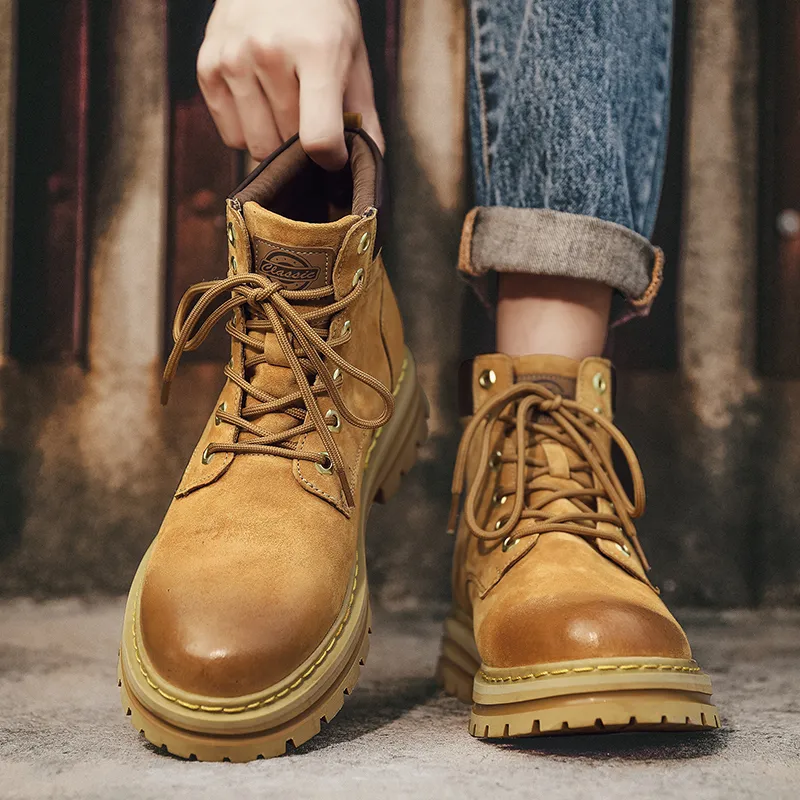 King Jinmai Short Martin Boot Men's-1